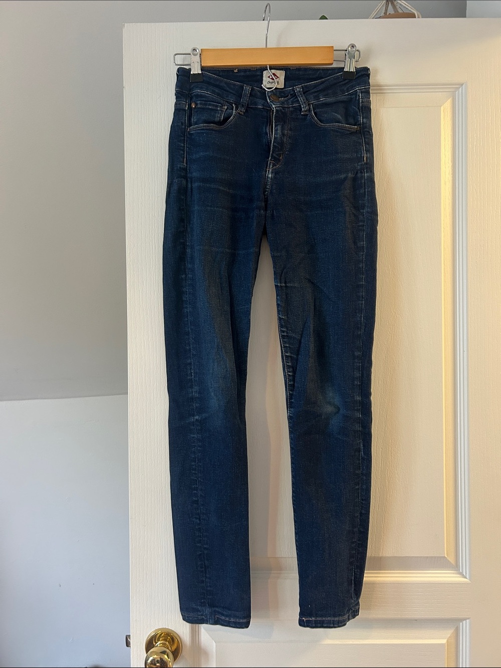 Dark Blue Skinny Jeans - Unbranded Women's Denim